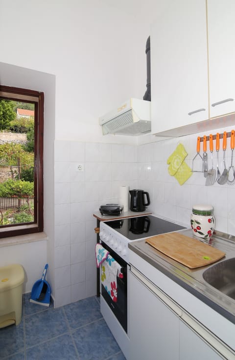 Room, Terrace, Sea View | Private kitchen | Fridge, oven, stovetop, coffee/tea maker