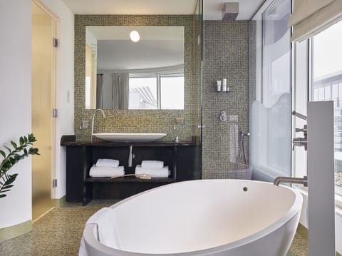 Elite Studio | Bathroom | Free toiletries, hair dryer, towels