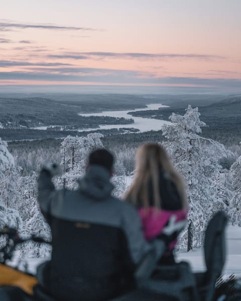 Snowmobiling