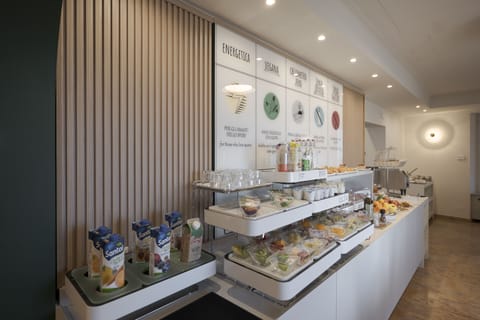 Daily buffet breakfast (EUR 12 per person)