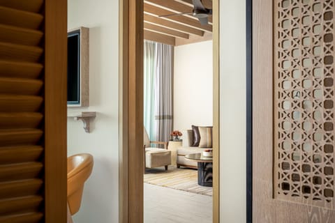 Suite, 2 Bedrooms, Sea View | Living area | Table tennis