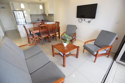 Exclusive Apartment, 2 Bedrooms | Living area | Flat-screen TV