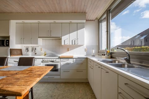 Comfort Villa, 5 Bedrooms | Private kitchen | Fridge, microwave, oven, stovetop