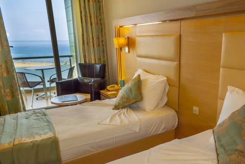 Standard Double or Twin Room, 1 Double or 2 Twin Beds, Sea View | Minibar, in-room safe, desk, free WiFi