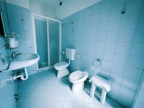 Double Room | Bathroom | Shower, rainfall showerhead, free toiletries, hair dryer