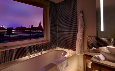 Bohemia Suite, 2 Bedrooms, Terrace, City View | Bathroom | Designer toiletries, hair dryer, bathrobes, slippers