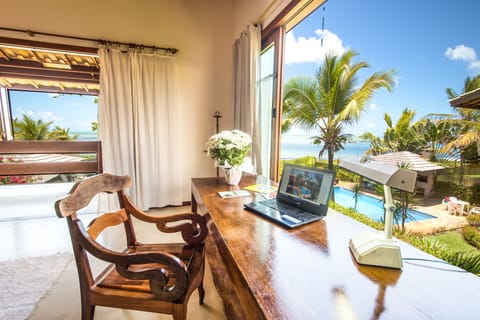 Elite Villa, 3 Bedrooms, Private Pool, Beachfront | View from room