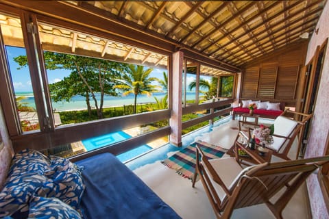 Elite Villa, 3 Bedrooms, Private Pool, Beachfront | View from room