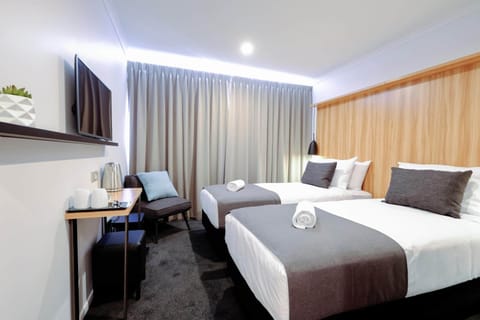 Double or Twin Room | Premium bedding, in-room safe, free WiFi, bed sheets