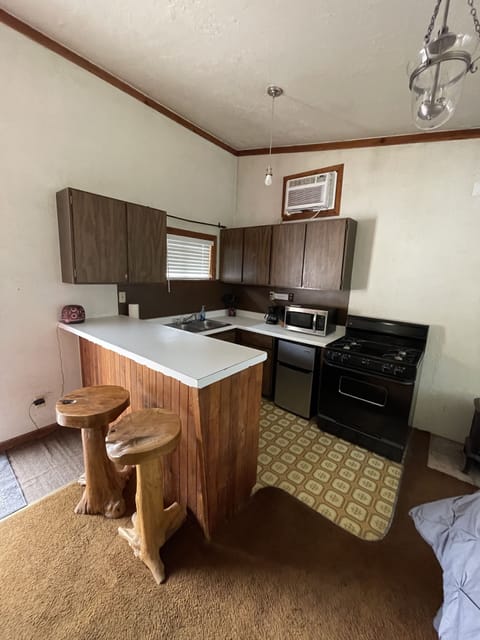 Family Duplex, 2 Bedrooms, Kitchenette | Private kitchenette | Microwave, oven, stovetop, cookware/dishes/utensils