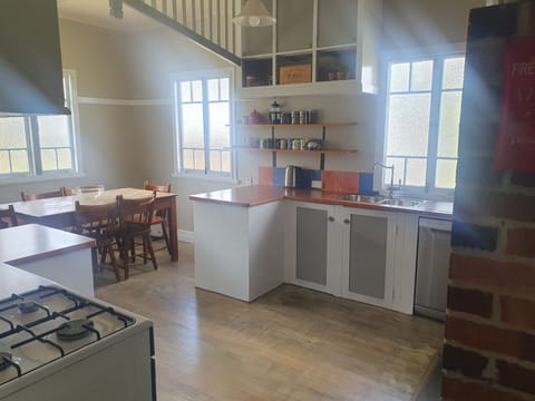 Family House | Private kitchen | Fridge, microwave, stovetop, toaster