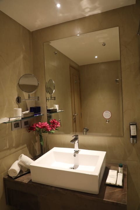 Club Room (Fortune Club Room) | Bathroom | Shower, free toiletries, hair dryer, towels