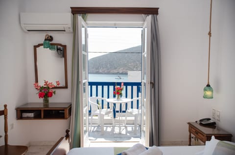 Standard Room, Sea View | Down comforters, soundproofing, iron/ironing board, free WiFi