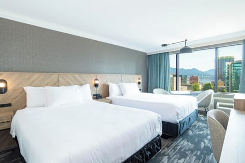 Standard Room, 2 Queen Beds (North Tower) | 1 bedroom, in-room safe, desk, laptop workspace