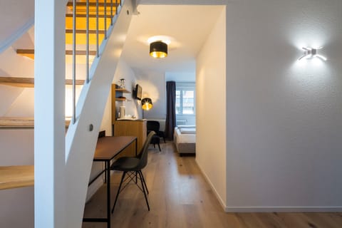 Desk, blackout drapes, iron/ironing board, free WiFi