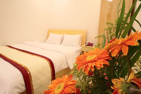 Economy Double Room, 1 Queen Bed, Non Smoking, No Windows | Free minibar items, desk, blackout drapes, free WiFi