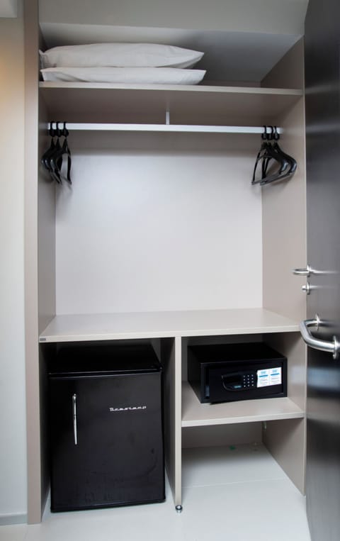 Minibar, in-room safe, desk, blackout drapes