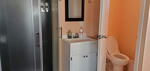 Comfort Double Room, 1 Bedroom, Ocean View | Bathroom | Shower, free toiletries, hair dryer, towels