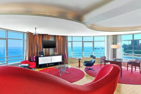 Presidential Suite, 1 Bedroom, Non Smoking, Sea View | Premium bedding, pillowtop beds, minibar, in-room safe