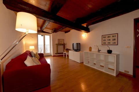 Apartment, 1 Bedroom | Living area | Flat-screen TV