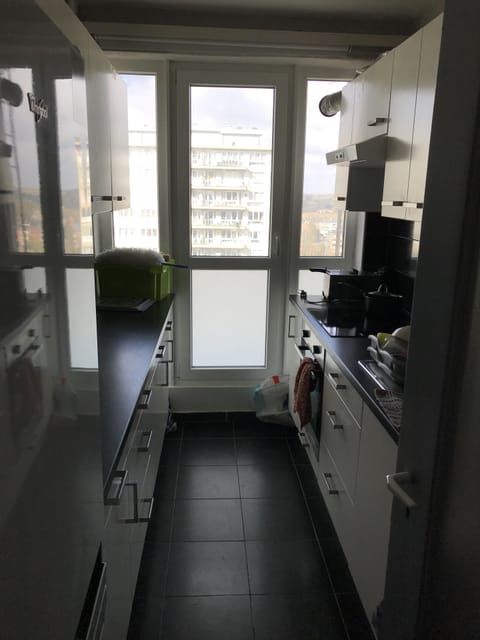 Apartment, 1 Bedroom | Private kitchen | Full-size fridge, microwave, oven, stovetop