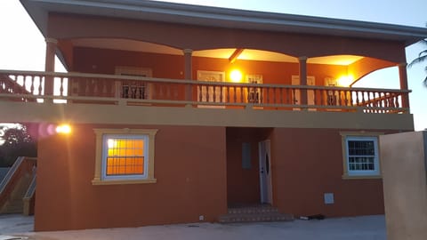 Front of property - evening/night