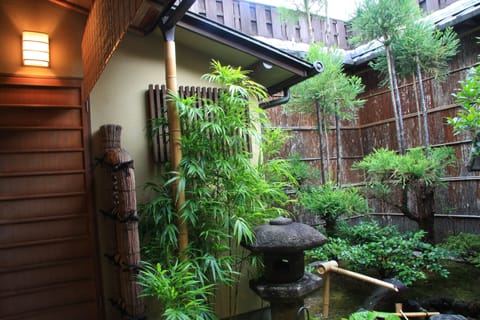 Traditional Room SYOEN, Twin Japanese Futons, With Garden, Shared bath, Pirvate toilet, Non Smoking | View from room