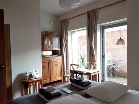 Desk, iron/ironing board, free cribs/infant beds, free WiFi