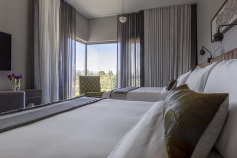 Superior Room, 2 Queen Beds | Frette Italian sheets, premium bedding, in-room safe, desk