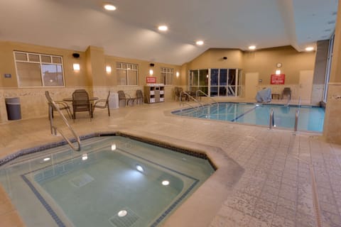 Indoor pool, outdoor pool