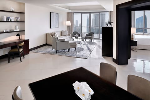 Two Bedroom Residence | Premium bedding, minibar, in-room safe, desk