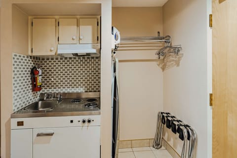 Suite, 2 Queen Beds, Non Smoking, Kitchenette | Premium bedding, desk, laptop workspace, blackout drapes