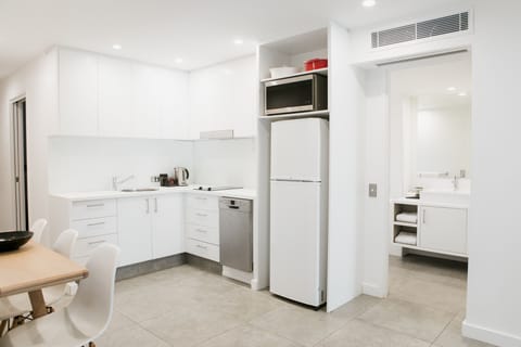 Two Bedroom Hastings Apartment | Private kitchen | Fridge, microwave, stovetop, coffee/tea maker