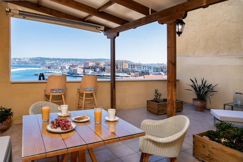 Panoramic Penthouse, Terrace, Sea View | Terrace/patio