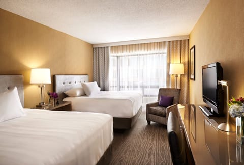 Deluxe Room, 2 Queen Beds | Premium bedding, down comforters, pillowtop beds, in-room safe