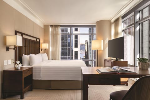 Premium bedding, minibar, in-room safe, desk