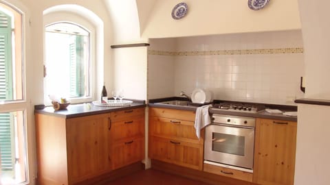 Deluxe Suite (with garden) | Private kitchen | Highchair