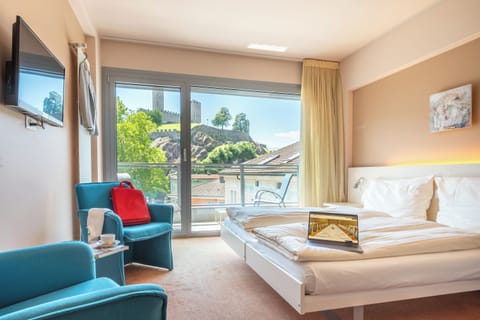 Superior Double Room (Balcony) | Premium bedding, minibar, in-room safe, desk