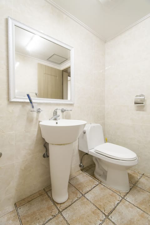 Basic Single Room, 1 Bedroom | Bathroom | Shower, free toiletries, hair dryer, towels