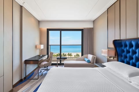 Room, 1 King Bed, Ocean View (Balcony) | Down comforters, minibar, in-room safe, desk