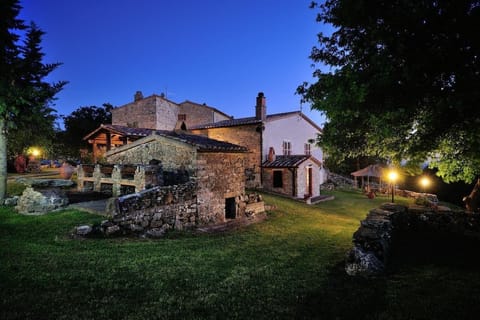 Front of property - evening/night