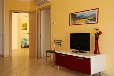 Comfort Apartment, 2 Bedrooms, 2 Bathrooms, Ground Floor | Living area | 32-inch flat-screen TV with digital channels, TV