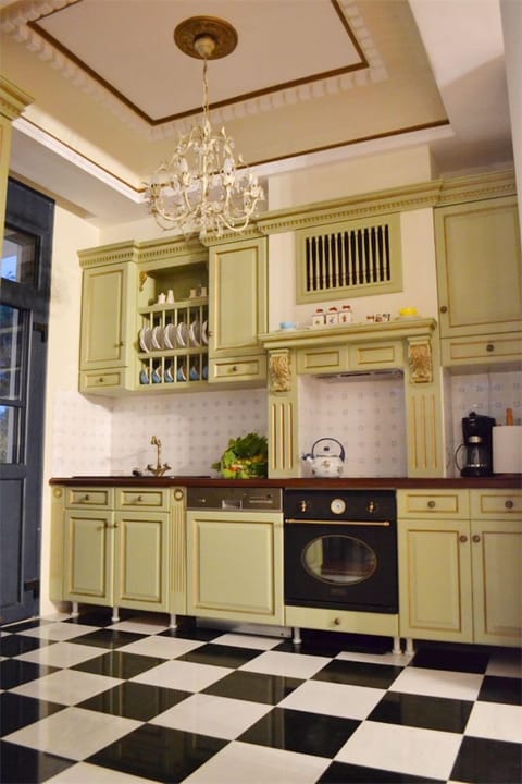 Luxury Villa, 4 Bedrooms, Private Pool (Olive grove) | Private kitchen | Fridge, microwave, oven, stovetop