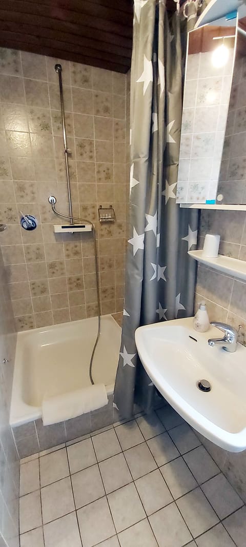 Double Room, 1 Bedroom | Bathroom | Shower, free toiletries, hair dryer, towels