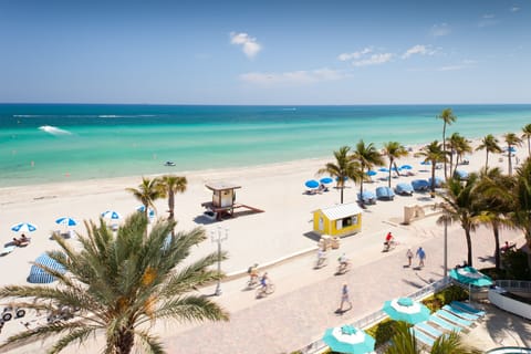 Room, 2 Queen Beds, Balcony, Partial Ocean View | View from room