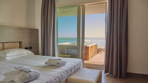 Junior Suite, Terrace, Sea View | Beach/ocean view