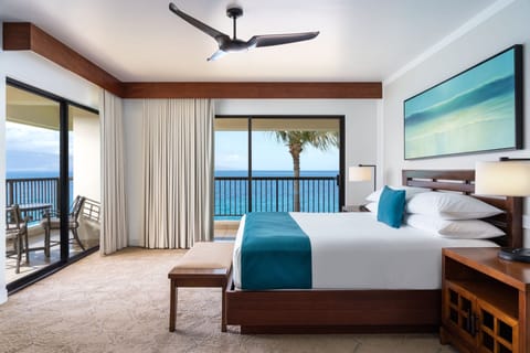 Suite, 1 Bedroom, Non Smoking, Oceanfront | In-room safe, desk, blackout drapes, iron/ironing board