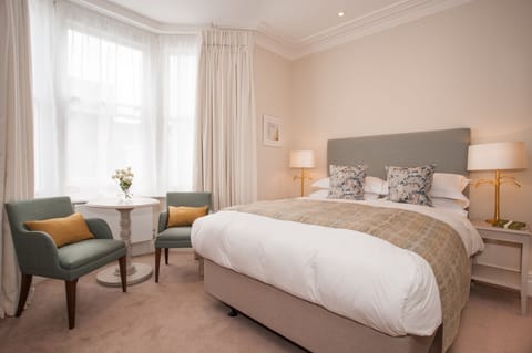 Luxury Double Room | Premium bedding, in-room safe, desk, iron/ironing board