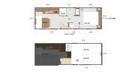 Design Quadruple Room | Down comforters, bed sheets