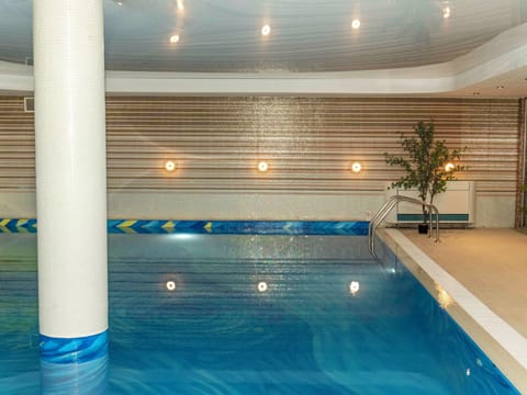 Indoor pool, seasonal outdoor pool